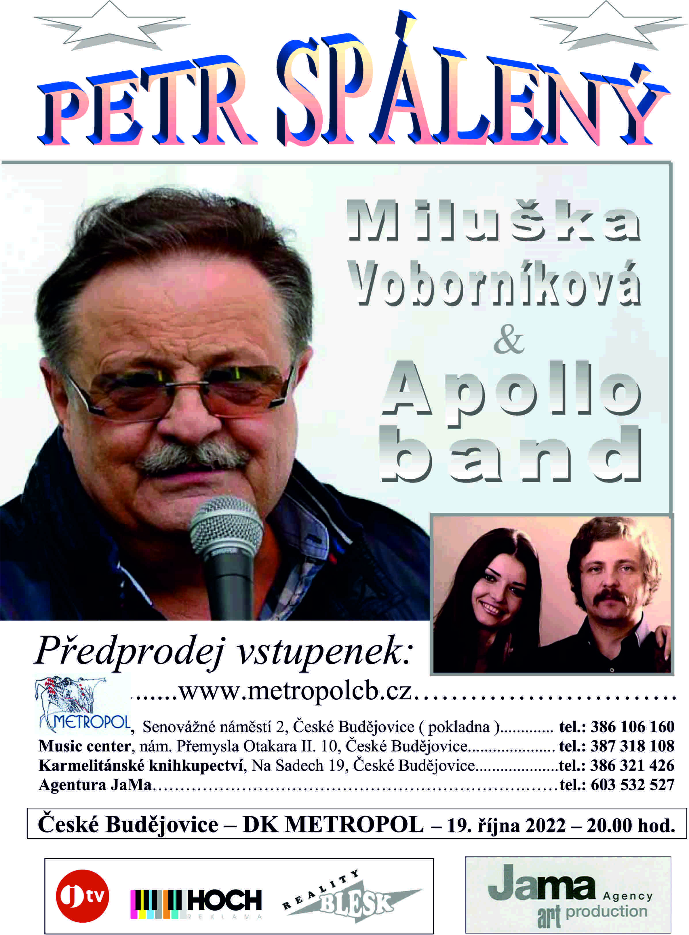 PETR SPÁLENÝ - Miluška Voborníková & Apollo Band