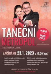 EXKLUZIVNÍ TANEČNÍ KURZY V METROPOLU - JARO 2023!!!