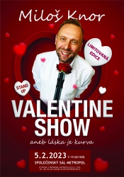 Valentýnská show Miloše Knora