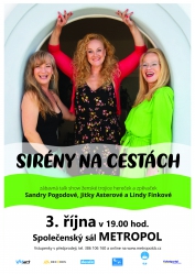 Sirény na cestách - S. Pogodová,  J. Asterová, L. Finková