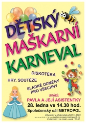 Dětský maškarní karneval 