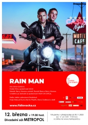 Oscary ověnčený Rain Man v divadelním sále Metropolu