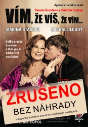POZOR! Divadelní představení "Vím, že víš, že vím" ZRUŠENO BEZ NÁHRADY!