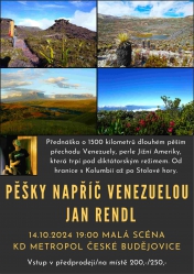 Pěšky napříč Venezuelou - Jan Rendl