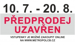 Prázdninový provoz pokladny předprodeje vstupenek