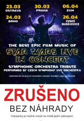 Epic Film Music of Star Wars Symphonic Tribute – ZRUŠENO BEZ NÁHRADNÍHO TERMÍNU