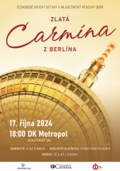 PODZIMNÍ KONCERT ZLATÁ CARMÍNA Z BERLÍNA
