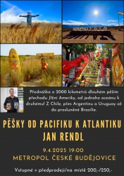 Pěšky od Pacifiku k Atlantiku – Jan Rendl