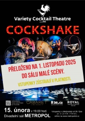 COCKSHAKE – pánský kabaret a burlesque