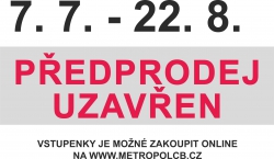 Prázdninový provoz pokladny předprodeje vstupenek