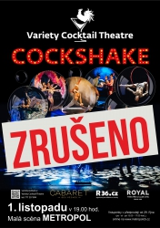 !!!ZRUŠENO!!! COCKSHAKE – pánský kabaret a burlesque