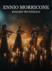 Hudba Ennia Morriconeho při svíčkách