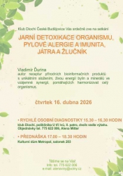 Jarní detoxikace organismu, pylové alergie a imunita, játra a žlučník - Vladimír Ďurina