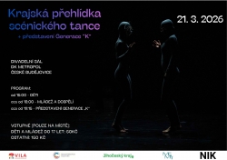 Krajská přehlídka scénického tance + představení generace 