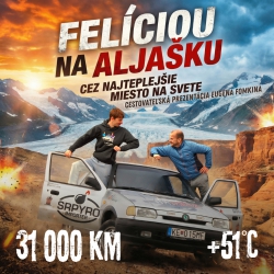 Felícií na Aljašku přes nejteplejší místo na světě