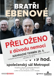 POZOR!!! Překládáme koncert Bratří Ebenů!!!