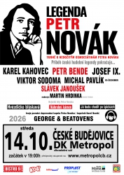 Legenda Novák - koncert k nedožitým 80. narozeninám Petra Nováka