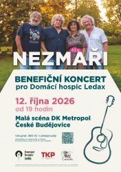 Benefiční koncert kapely Nezmaři 