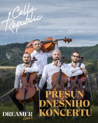 !!!PŘESUN TERMÍNU KONCERTU!!! CELLO REPUBLIC 