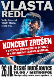 !!!ZRUŠENO!!! Vlasta Redl - Velký koncert velkého muzikanta!